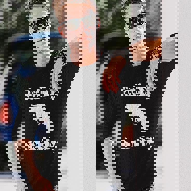 Feelingnubby Revolver Pistol スナブノーズ スナブノーズ 長袖Tシャツ 彼への贈り物