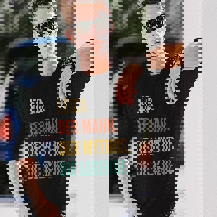 German First Name Leica 長袖Tシャツ 彼への贈り物