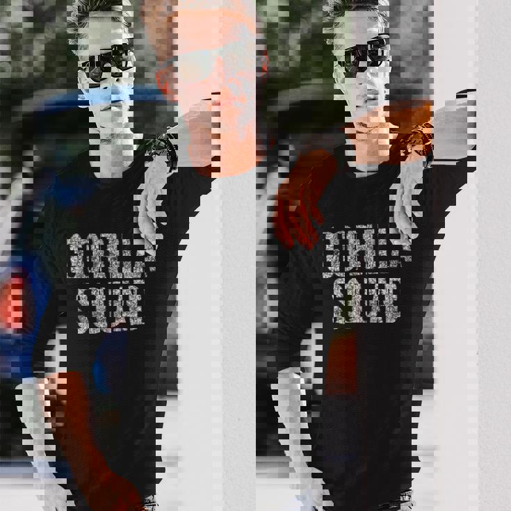 Gorillaquad 皮肉な言葉 長袖tシャツ 長袖Tシャツ 彼への贈り物