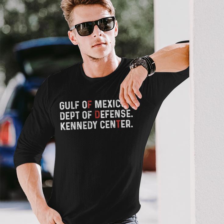 Gulf Of Mexico Dept Of Defense Kennedy Center Long Sleeve T-Shirt Gifts for Him Gulf Of Mexico Dept Of Defense Kennedy Center Long Sleeve T-Shirt Gifts for Him