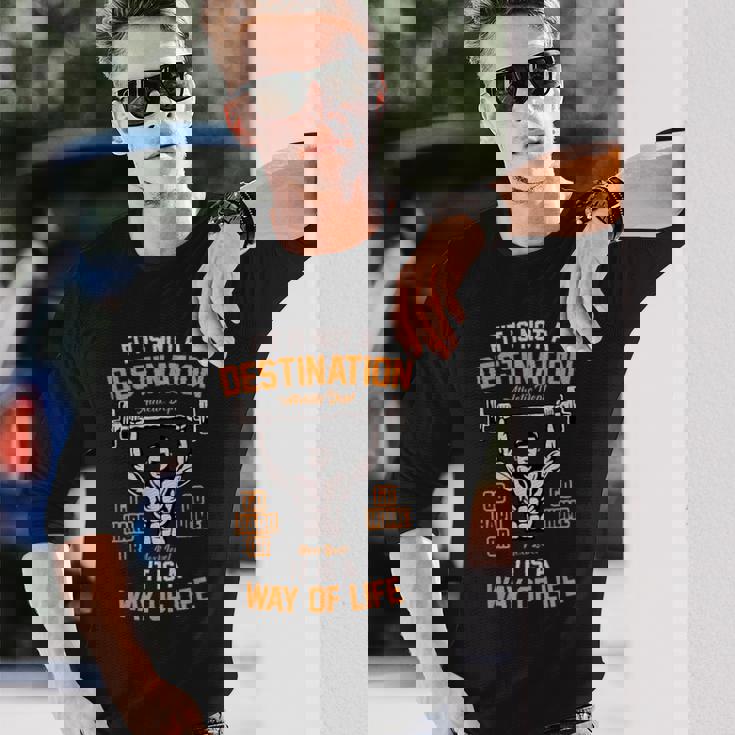 Gym Fitness Workout Bodybuilding Weightlifting Training 長袖Tシャツ 彼への贈り物