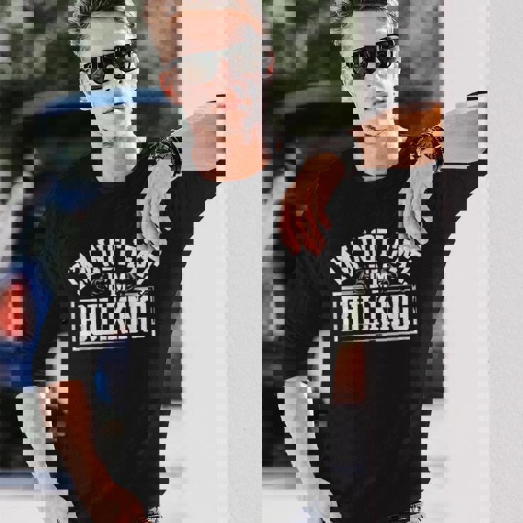 I'm Not Fat I'm Bulking Cheat Day ワークアウト ジム フィットネス 長袖Tシャツ 彼への贈り物