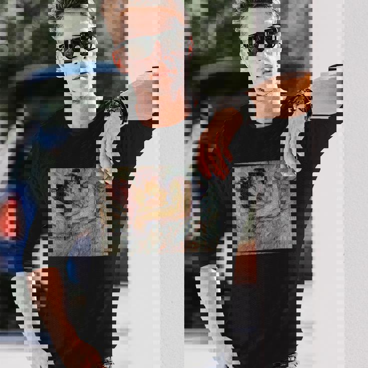 In Bed The Kiss アンリ・ド・トゥールーズロートレック Lgbtq アート 長袖Tシャツ 彼への贈り物