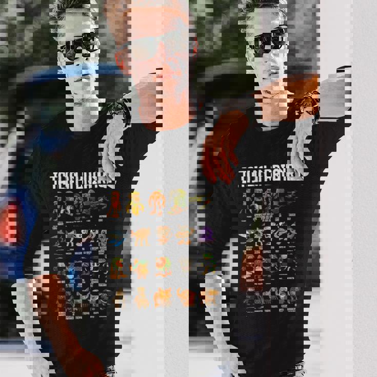 Italian Brainrot 面白いイタリアンブレインロットミームキャラクタ 長袖tシャツ 長袖Tシャツ 彼への贈り物