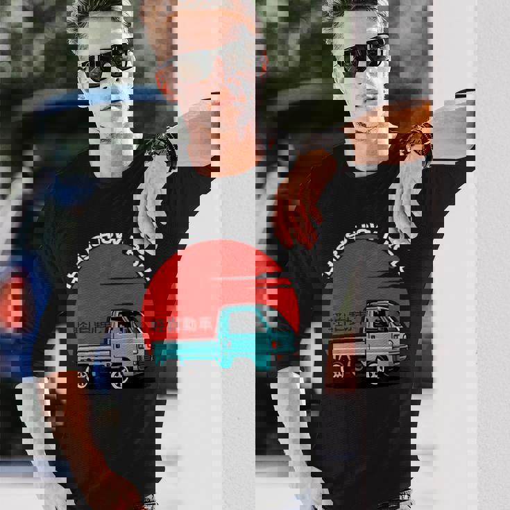 Japan Mini Truck Keiカーキャブオーバーコンパクト4wdオフロードトラック 長袖Tシャツ 彼への贈り物