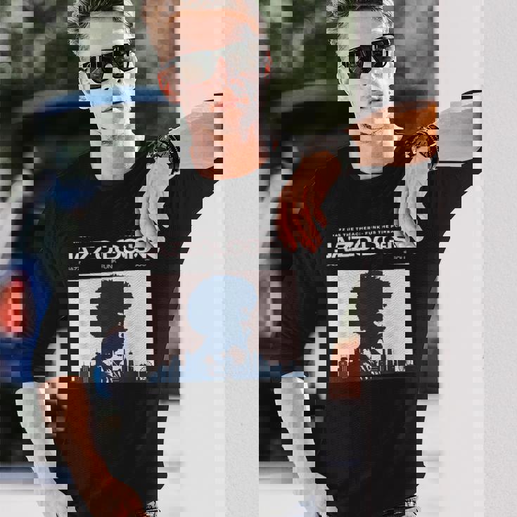 Jazzologist ヴィンテージ ジャズ ミュージック ジャズ ファンク ソウル 長袖Tシャツ 彼への贈り物