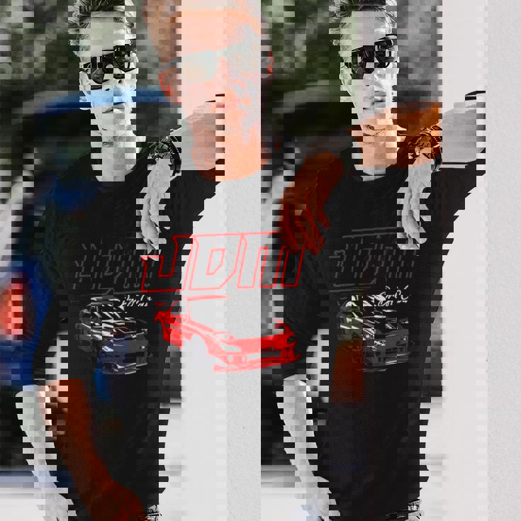 Jdm ドリフトカーロータリーレジェンド 長袖Tシャツ 彼への贈り物