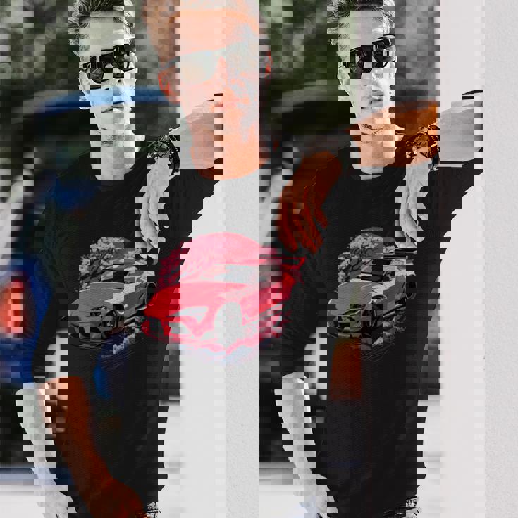 Jdmupra Mk5 Gr 桜 2Jz スタンスグラフィックtシャツ 長袖tシャツ 長袖Tシャツ 彼への贈り物