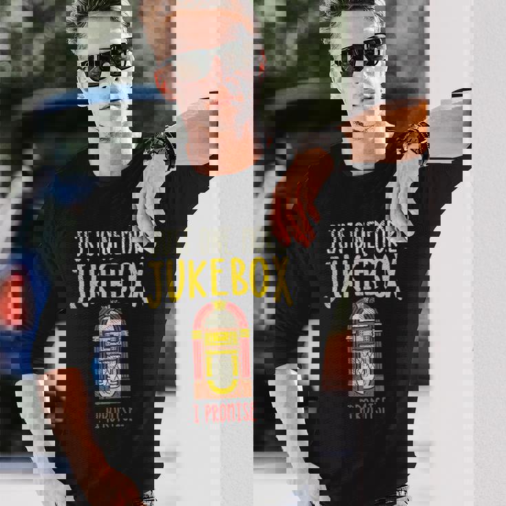 Just One More ジュークボックス I Promise 長袖tシャツ 長袖Tシャツ 彼への贈り物