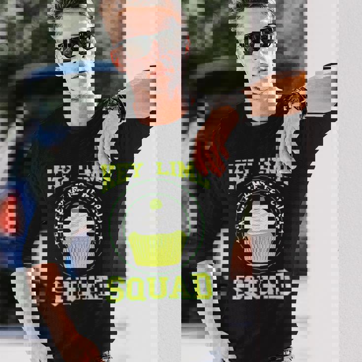 Key Lime Piequad ライム パイ ベーカー レモン フロリダパイ タルト 長袖Tシャツ 彼への贈り物