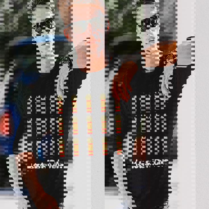 Kokeshi Dolls こけし 人形 着物 明治 大正 昭和 レトロ お土産 長袖Tシャツ 彼への贈り物