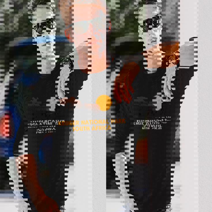 Kruger National Parkouth Africa 長袖Tシャツ 彼への贈り物