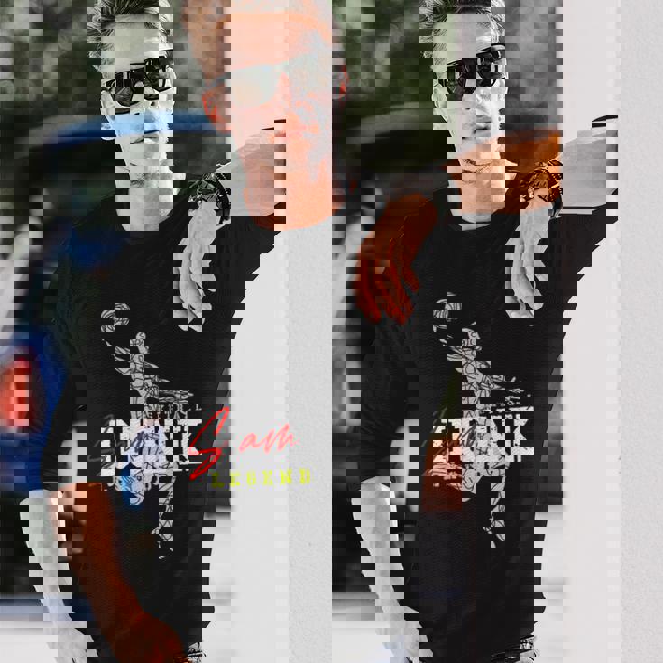 The Legend Basketballlam Dunk For The Basketball Lovers 長袖Tシャツ 彼への贈り物