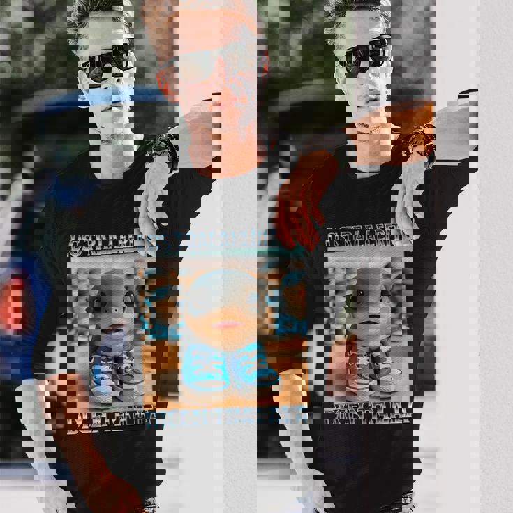 Los Traleritos Dicen Tralala イタリアンブレイン 長袖Tシャツ 彼への贈り物