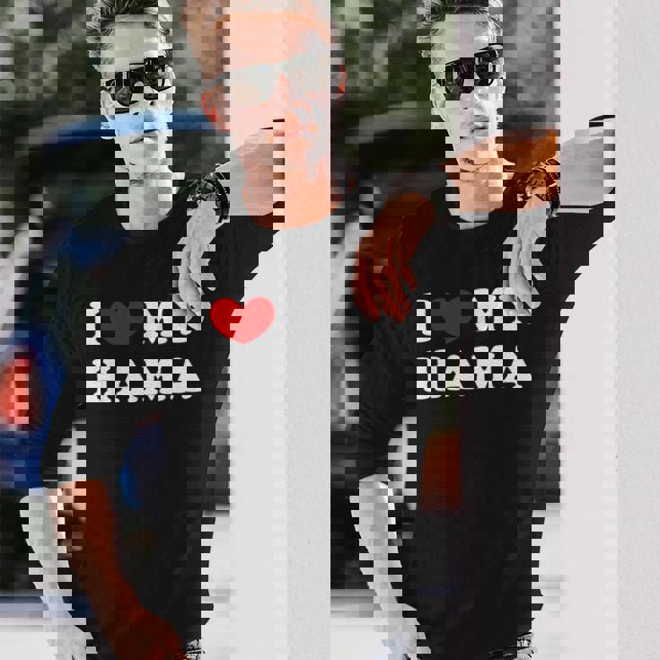 I Love My Hama アイ・ラブ・マイ・ハマ 長袖Tシャツ 彼への贈り物