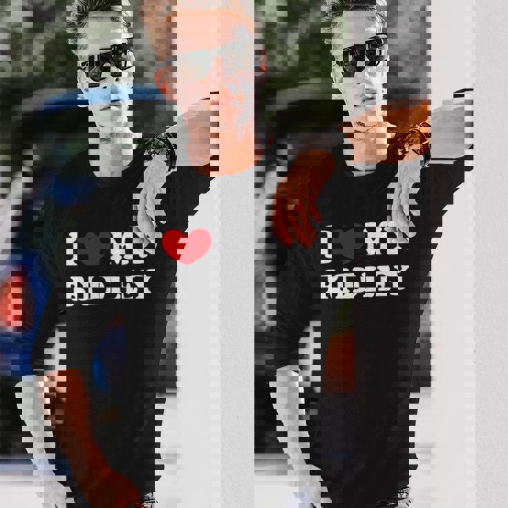 I Love My Ridley アイ・ラブ・マイ・リドリー 長袖tシャツ 長袖Tシャツ 彼への贈り物