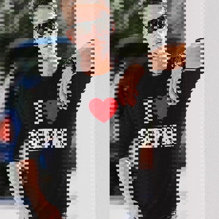 I Loveaipan 長袖tシャツ 長袖Tシャツ 彼への贈り物