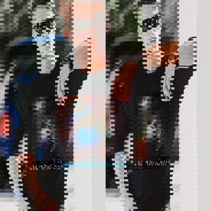 M78 拡散星雲メシエ 78 宇宙天文学 長袖Tシャツ 彼への贈り物