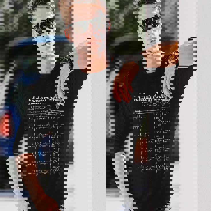 Nerdy マクラリンシリーズ 微積分数学先生 長袖Tシャツ 彼への贈り物