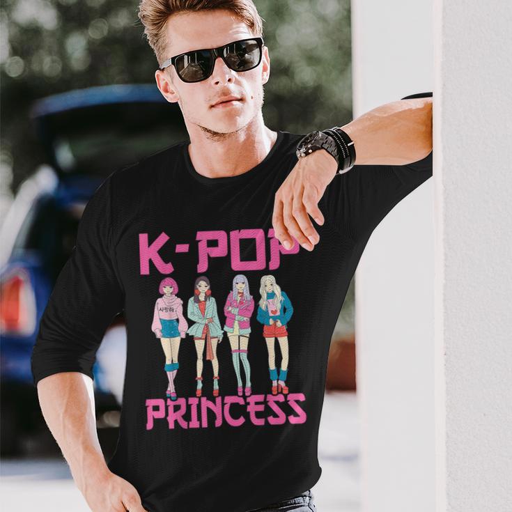 Princesa Del K-Pop En El K-Pop Camiseta de manga larga Regalos para él