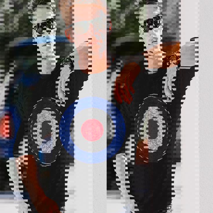 Raf Roundel 英国空軍 英国英語 長袖Tシャツ 彼への贈り物