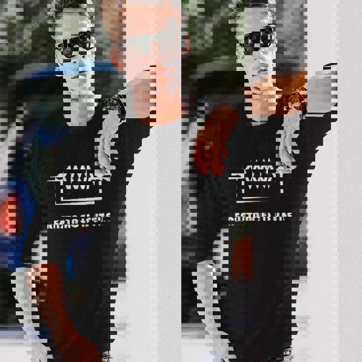 Resistance Is Futile 長袖Tシャツ 彼への贈り物