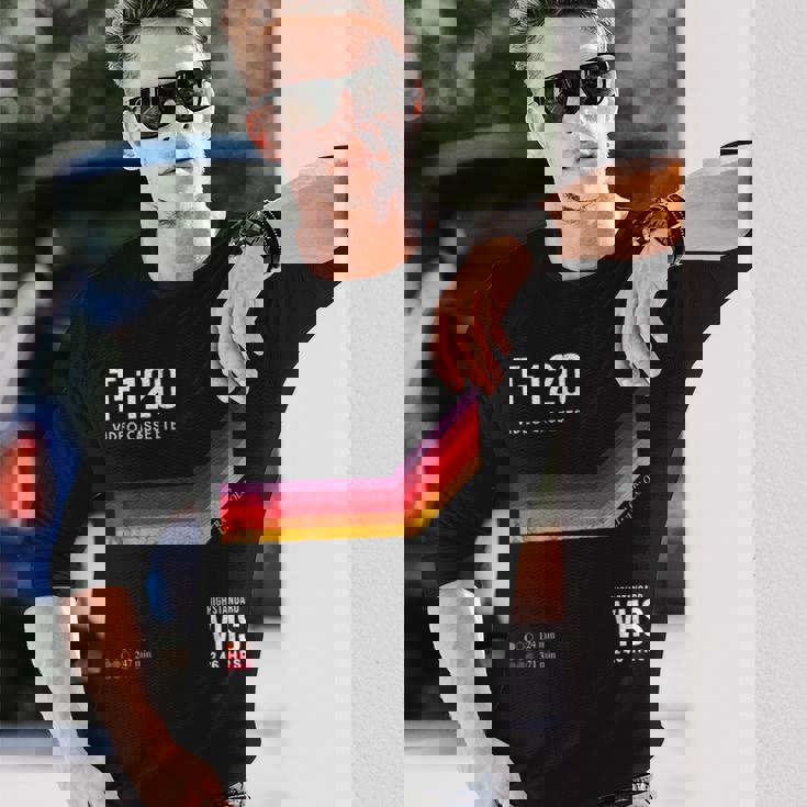 Retrohs Tape 80S Movie 長袖Tシャツ 彼への贈り物