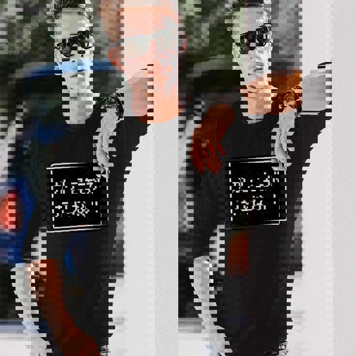 Rpg 風 パロディ『かしこさが たりない！』足りないゲーム【Gamers ゲーマーズ】ドット レトロ 文字 面白い 長袖Tシャツ 彼への贈り物