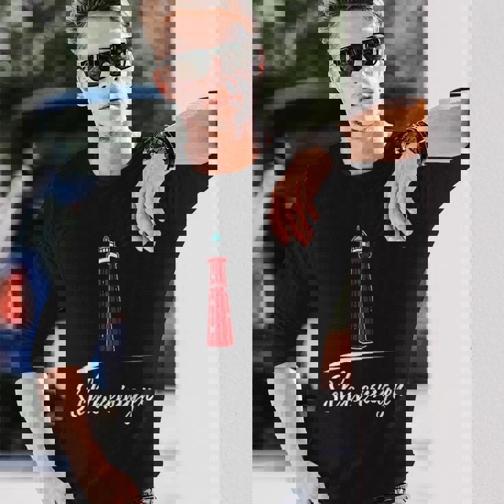 Scheveningen Lighthouse 長袖Tシャツ 彼への贈り物