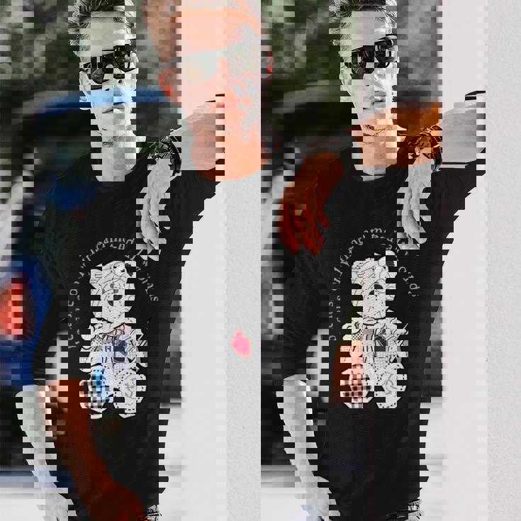 Scp-2295 The Bear With A Heart Of Patchworkcp 長袖Tシャツ 彼への贈り物