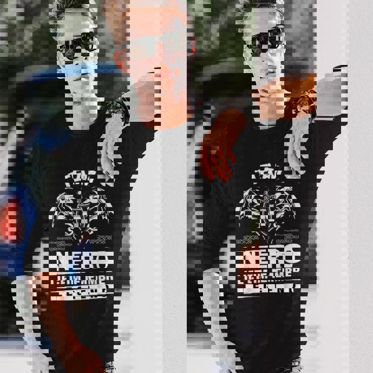 Team Nero 生涯会員向けギフト 長袖Tシャツ 彼への贈り物