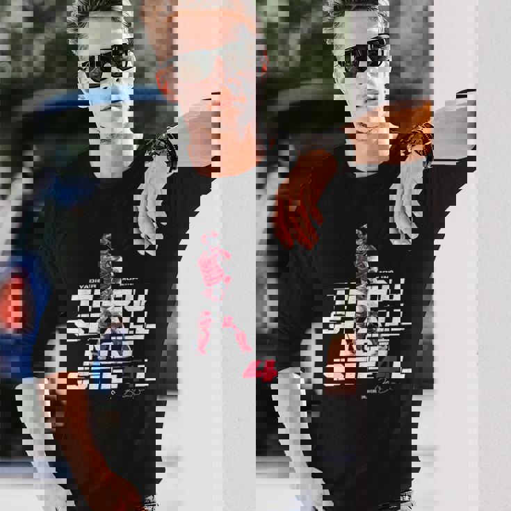 Thouhall Notteal Yadier Molina Baseball Player 長袖Tシャツ 彼への贈り物