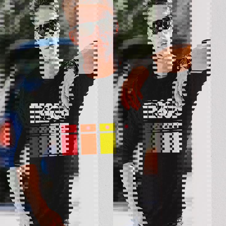 Tr808 ドラムマシン 長袖Tシャツ 彼への贈り物