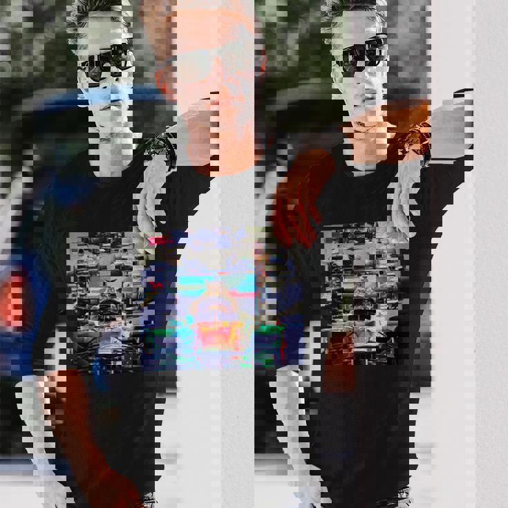 Trendy Formula One Kitty Poster 長袖Tシャツ 彼への贈り物