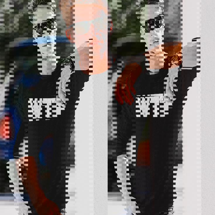 Wtf 長袖Tシャツ 彼への贈り物