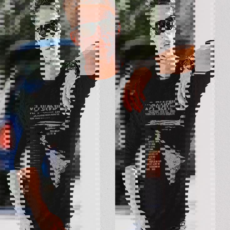 Xb-70 ヴァルキリー 長袖Tシャツ 彼への贈り物