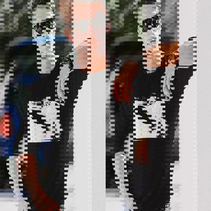 Zeppelin Explosion グラフィックtシャツ 長袖Tシャツ 彼への贈り物