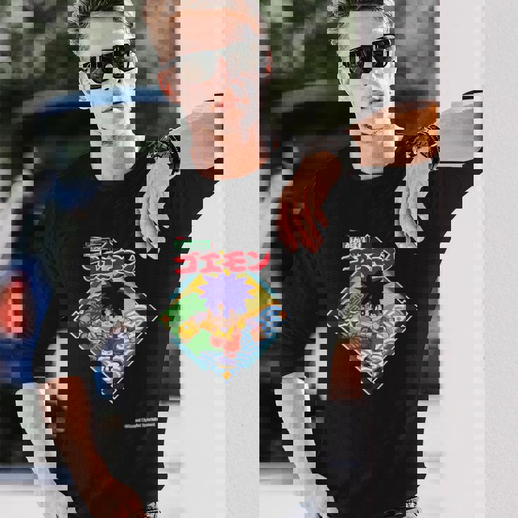 「がんばれゴエモン」ゴエモン（其ノ伍） 長袖tシャツ 長袖Tシャツ 彼への贈り物