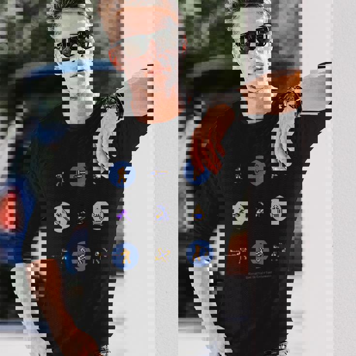 「悪魔城ドラキュラ」9 Circles 長袖tシャツ 長袖Tシャツ 彼への贈り物