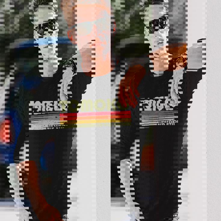 【ともこ トモコ】名前 名字 家族お揃い ギャグ ネタ ウケ狙い 贈り物 ギフト 面白い おもしろ 長袖Tシャツ 彼への贈り物