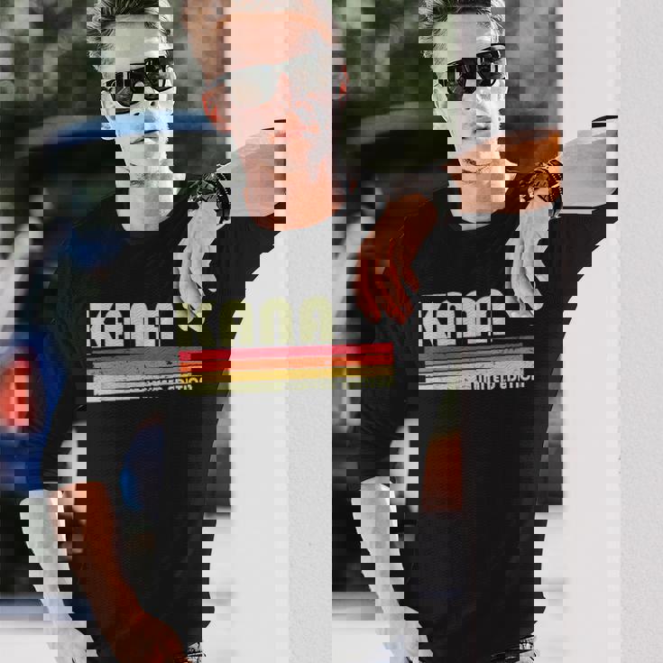 【佳奈 かな カナ】名前 名字 家族お揃い ギャグ ネタ ウケ狙い 贈り物 ギフト 面白い おもしろ 長袖Tシャツ 彼への贈り物