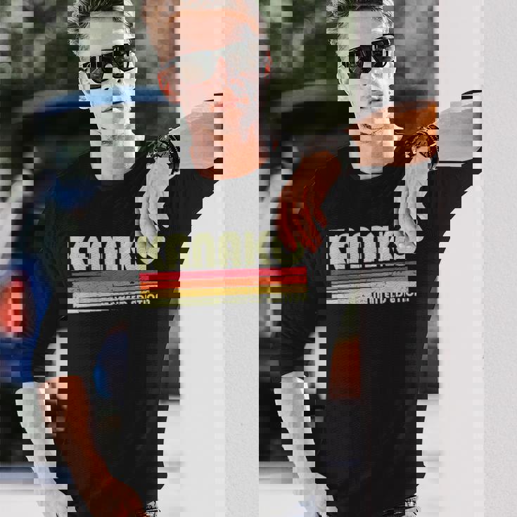 【佳菜子 かなこ カナコ】名前 名字 家族お揃い ギャグ ネタ ウケ狙い 贈り物 ギフト 面白い おもしろ 長袖Tシャツ 彼への贈り物