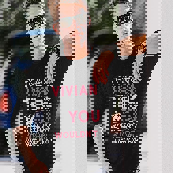 おそらく理解できないビビアンのものです 長袖Tシャツ 彼への贈り物