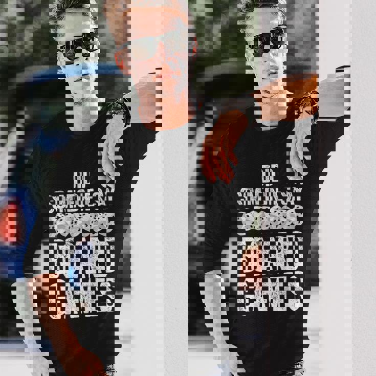 おもしろボードゲームシャツ Didomeoneay ボードゲーム 長袖Tシャツ 彼への贈り物