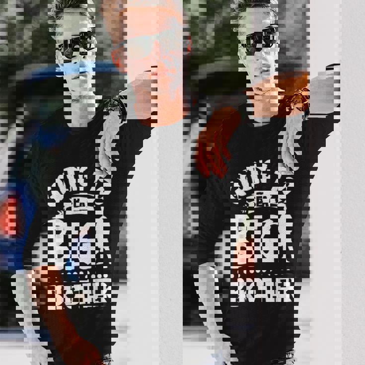 お兄さんになるつもり 長袖Tシャツ 彼への贈り物