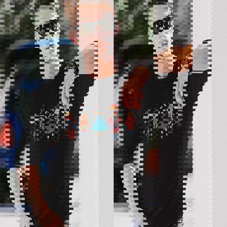 くるみ割り人形 ネズミネズミ王 兵士 プリンセス バレエ クリスマス 長袖Tシャツ 彼への贈り物