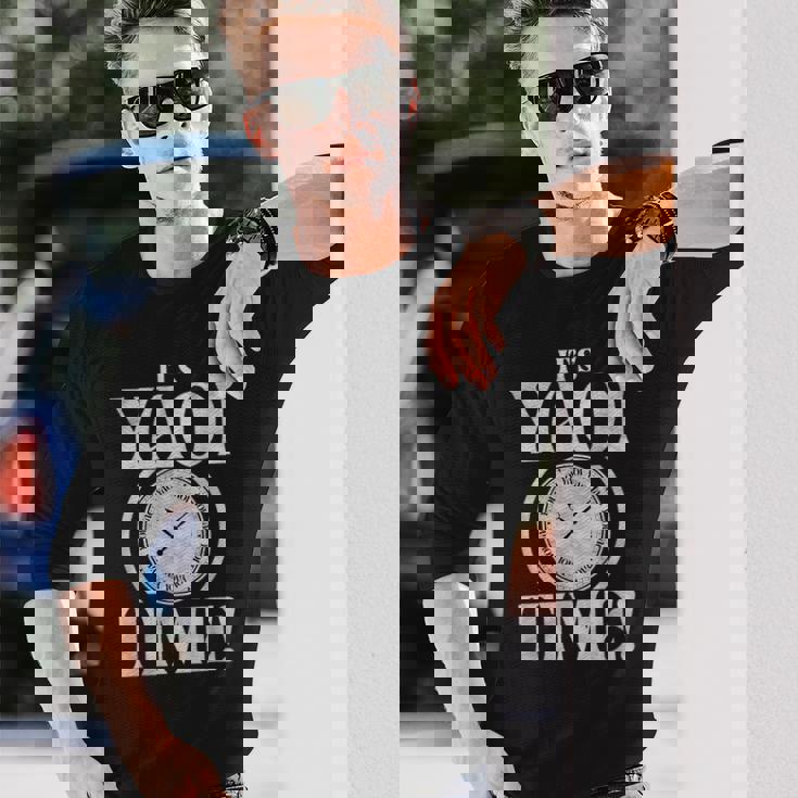 そのやおい時間 長袖Tシャツ 彼への贈り物