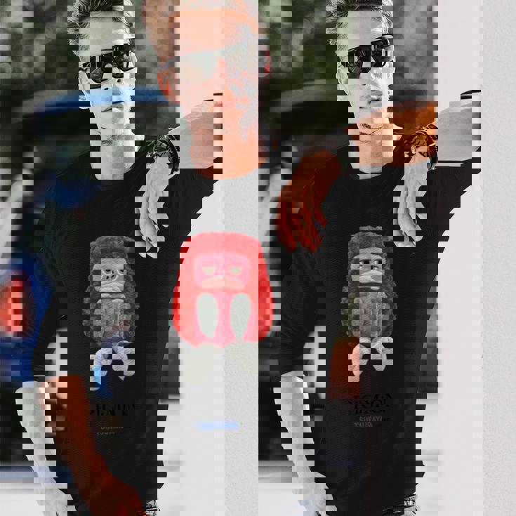 ぬいぐるみシリーズ ピグモン 長袖tシャツ 長袖Tシャツ 彼への贈り物