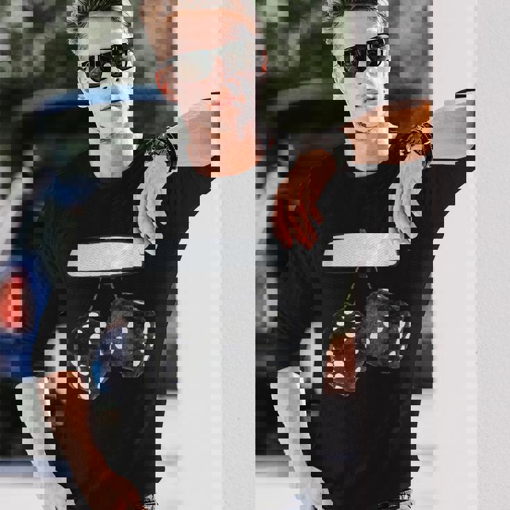 ふわふわサイコロtシャツ 長袖Tシャツ 彼への贈り物