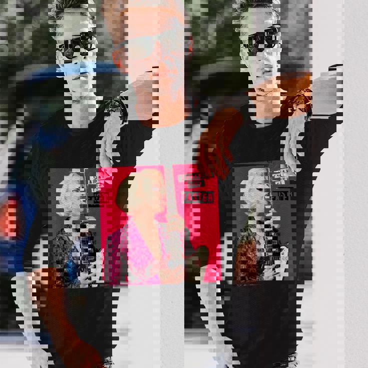 より速く 長袖Tシャツ 彼への贈り物